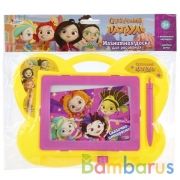 Доска для рисования Сказочный патруль магнитная, ч/б, 23*19см в пак. "Играем вместе" в кор.4*30шт | фото №0