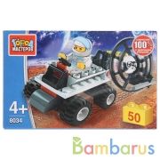 Конструктор "Город мастеров" луноход, с фигуркой, 50дет. в русс. кор. в кор.2*40шт | фото №0