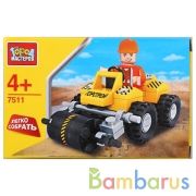 КОНСТРУКТОР "ГОРОД МАСТЕРОВ" КАТОК, С ФИГУРКОЙ, 54ДЕТ. В РУСС. КОР. в кор.2*40шт | фото №0