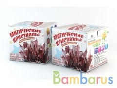 НАБОР ДЛЯ ЭКСПЕРИМЕНТОВ МАГИЧЕСКИЕ КРИСТАЛЛЫ БОЛЬШОЙ НАБОР в кор.12шт | фото №0