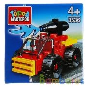 Конструктор ПОЖАРНАЯ МАШИНА, 21 дет. Город мастеров в кор.2*120шт | фото №0