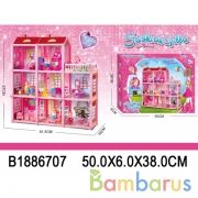 Дом для кукол, с фигурками. и аксесс. 953 в кор. в кор.2*12шт | фото №0