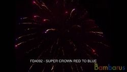 FD4092 SUPER CROWN RED TO BLUE | фото №0