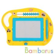 Доска для рисования Синий Трактор магнитная, счеты, 24*18см в пак. Играем вместе в кор.4*36шт | фото №0