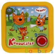 Киношедевр. Три Кота (1 кн. 3 пес, рамка) 180х180мм 8стр Умка в кор.24шт | фото №0