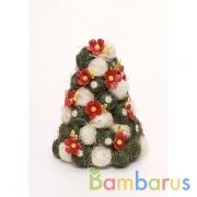 НАБОР ДЛЯ ТВОРЧЕСТВА ЕЛОЧКА ИЗ СИЗАЛЯ "СКАЗКА" в кор.6шт | фото №0