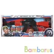 Автомат на бат. со свет,звук, в кор. 46*4*19см ТМ "ИГРАЕМ ВМЕСТЕ" в кор.2*24шт | фото №0