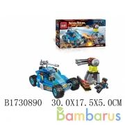 Конструктор пласт. машина, установка, с фигурками и аксесс., 191дет. в кор. в кор.48шт (Р) | фото №0