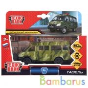 МАШИНА "ТЕХНОПАРК" МЕТАЛЛ. ИНЕРЦ. ГАЗЕЛЬ, ОТКРЫВ. ДВЕРИ 6404B В РУСС. КОР. в кор.3*36шт | фото №0