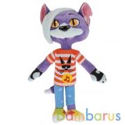 Игрушка мягкая БАРБОСКИНЫ Кот дымок, 25 см, муз. чип, в пак. МУЛЬТИ-ПУЛЬТИ в кор.24шт | фото №0