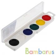 Акварель Синий ТРАКТОР 6цв, пластик Умка в кор.60шт | фото №0