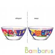 Салатник, БУБА 13 см, стекло Умка в кор.12шт | фото №0