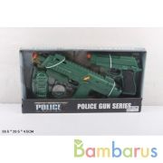 Набор оружия автомат+пистолет, свет+звук, с аксесс. 61 в кор. в кор.2*36шт | фото №0