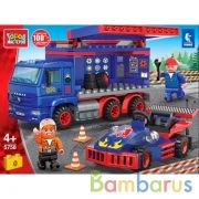 KAMAZ конструктор гоночная команда, 166 дет. Город мастеров в кор.2*8шт | фото №0