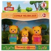 ПЛАСТИЗОЛЕВЫЕ ИГРУШКИ, ТМ "ИГРАЕМ ВМЕСТЕ", "СЕМЬЯ МЕДВЕДЕЙ" В РУСС. КОР. в кор.2*72шт | фото №0