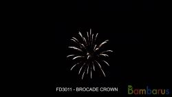 FD3011 (Шар 3") BROCADE CROWN | фото №0