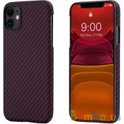 Чехол Pitaka MagEZ Case для iPhone 11 (Черно-Красный) | фото №0