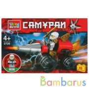 Конструктор "Город мастеров" самурай, 48дет. в русс. кор. в кор.2*18шт | фото №0