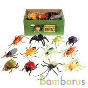 НАСЕКОМОЕ "ИГРАЕМ ВМЕСТЕ" 10-17,5СМ, В АССОРТ. С ХЭНТЭГОМ В ДИСПЛЕЕ (РУСС. УП.) УП-36ШТ в кор.12уп | фото №0