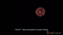 FD4077 BLUE CHRYS.TO GREEN STROBE 4шт | фото №0