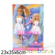 Набор из 2-х кукол гнущиеся, с аксесс., в ассорт. в пласт. кор. в кор.2*18наб | фото №0