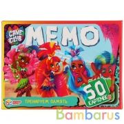 Кейв Клаб. Карточная игра мемо.  (50 карточек, 65х95мм). Кор.: 125х170х40мм. Умные игры в кор.50шт | фото №0