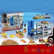 Парковка 3 уровня с машинкой и аксесс. 9977-31 в кор. в кор.2*18шт | фото №0