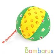 ИГРУШКА МЯЧ С ПОГРЕМУШКОЙ "МАЛЫШ" в кор.100шт | фото №0