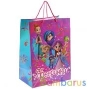 Пакет подарочный глянцевый Фееринки 33х46х20см в пак. "Играем вместе" уп-12шт в кор.6уп | фото №0