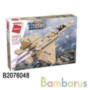 Конструктор пласт. самолет, с фигурками, 376дет. в кор. в кор.12шт | фото №0