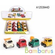 Машина инерц. строит. техника, в ассорт. в дисплее уп-12шт в кор.2*12уп | фото №0