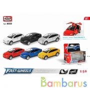 Машина металл. инерц. открыв. двери, в ассорт. в кор. в кор.3*36шт | фото №0