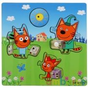 ИГРУШКА ДЕР. "БУРАТИНО" НАСТОЛЬНАЯ ИГРА. ВКЛАДЫШ «ПОХОД НА ПОЧТУ» в кор.120шт | фото №0