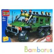 Конструктор "Город мастеров" болотоход, с фигуркой, 232дет. в русс. кор. в кор.36шт | фото №0