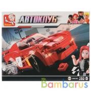 КОНСТРУКТОР ПЛАСТ. МАШИНА С ФИГУРКОЙ, 163ДЕТ. В РУСС. КОР. 23,7*18,9*4,5СМ в кор.60шт | фото №0