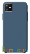 Чехол Deppa Liquid Silicone Case для Apple iPhone 11 (Синий) | фото №0