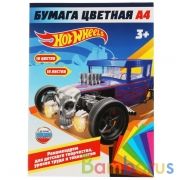 Бумага цветная ХОТ ВИЛС 10л, 10цв, а4 Умка в кор.30шт | фото №0