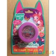 Косметика ДЛЯ ДЕВОЧЕК ЭНЧЕНТИМАЛС тени для век, фиолетовый, 2гр  блист МИЛАЯ ЛЕДИ в кор.4*24шт | фото №0