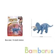 Заводная игрушка трицератопс RS6184 на карт. в кор.2*140шт | фото №0
