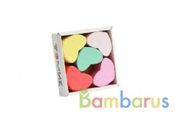 НАБОР "СЕРДЕЧКИ" (5 ДЕТ.) в кор.36шт | фото №0