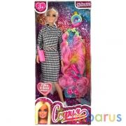 Кукла 29 см София, руки и ноги сгибаются, акс для волос КАРАПУЗ в кор.24шт | фото №0