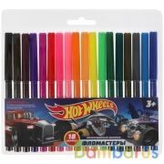 Фломастеры ХОТ ВИЛС 18цв, круглые Умка в кор.6*12шт | фото №0