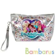 Косметичка ЭНЧЕНТИМАЛС цвет серебрянный МИЛАЯ ЛЕДИ уп-10шт в кор.10уп | фото №0