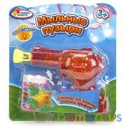 Пистолет д/пускания мыльных пузырей, со светом, 50мл на блистере "Играем вместе" в кор.2*72шт | фото №0