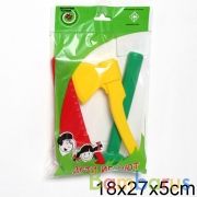 ИГРА "СТОЛЯРНЫЙ НАБОР" (НОЖОВКА, ТОПОР, МОЛОТОК) в кор.25шт | фото №0