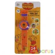 Развивающие часы с проектором Оранжевая корова 24 кадра на блист. Умка в кор.2*144шт | фото №0