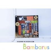 Набор строит. инструментов A520-2 на карт. в кор.2*18шт | фото №0