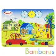 БИЗИБОРД ТРИ КОТА "ГДЕ ЖИВУТ КОТЫ" в кор.11шт | фото №0