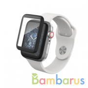 Защитное стекло для Apple Watch Series InvisibleShield Glass (40mm) (Черная рамка) | фото №0