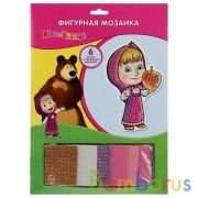 НАБОР Д/ТВОРЧЕСТВА "MULTIART" "ФИГУРНАЯ МОЗАЙКА" МАША И МЕДВЕДЬ В КАРТ. КОНВЕРТЕ в кор.4*24шт | фото №0